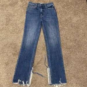 Pistola Colleen High Rise Modern Slim Boot denim jeans Lokal wash $168 size 26